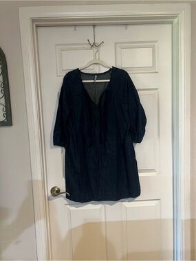 Old Navy Navy Blue Tunic Dress